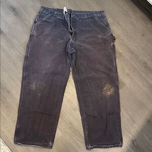 Carhartt 42 X 32 Men's Dark blue Pants